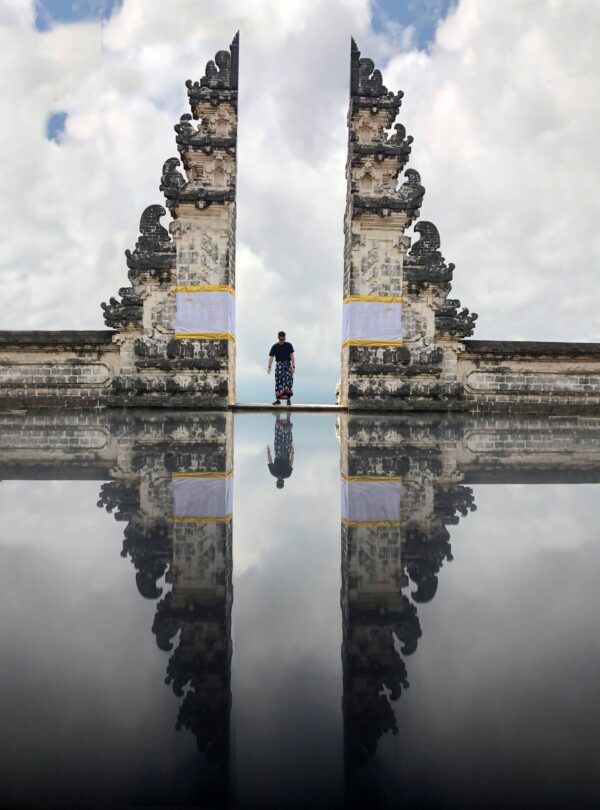 Gates of Heaven at Lempuyang Temple