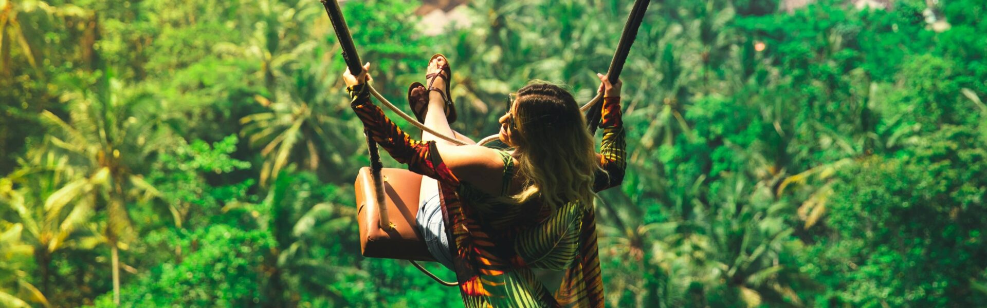 Ultimate Bali Swing - Swinging Above the Lush Greenery of Bali