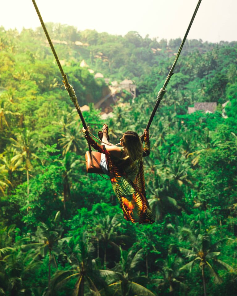 Ultimate Bali Swing - Swinging Above the Lush Greenery of Bali