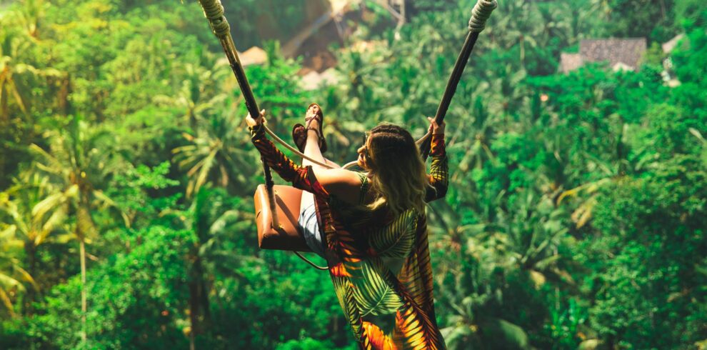 Ultimate Bali Swing - Swinging Above the Lush Greenery of Bali